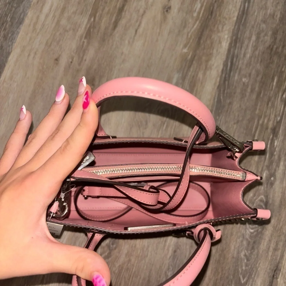 Pink Michael Kors SM Satchel - Picture 4 of 4